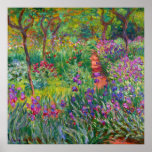 Poster Monet "Le jardin d'Iris à Giverny"<br><div class="desc">Monet fut un fondateur de la peinture impressionniste française, dont "Le jardin d'Iris à Giverny" (peint entre 1899 et 1900) est un bel exemple. C’est une célébration de la couleur, de la lumière et du mouvement. Lorsque Monet a acheté le domaine de Giverny, il a redessiné le jardin fleuri déjà...</div>