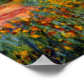 Poster Monet - Le pont japonais (Coin)