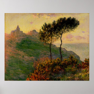 Poster Monet - L'Église De Varengeville 1882