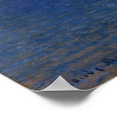 Poster Monet - Les Chambres du Parlement Effet de Soleil (Coin)