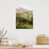 Poster Monet - Lilacs au soleil (Cuisine)