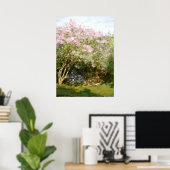 Poster Monet - Lilacs au soleil (Bureau à domicile)