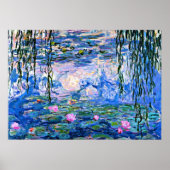 Poster Monet : Lys d'eau 1919 (Devant)
