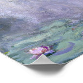 Poster Monet - Lys d'eau (Nympheas) (Coin)