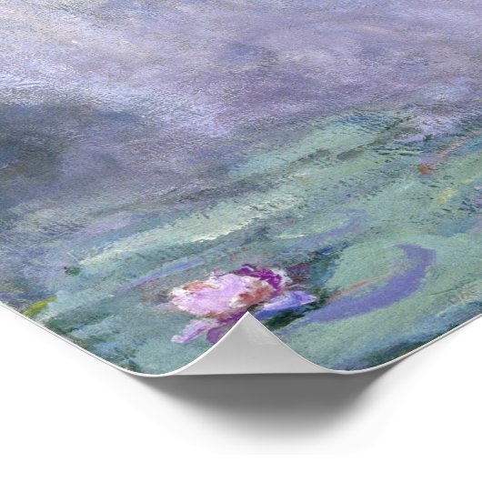 Poster Monet - Lys d'eau (Nympheas) (Coin)