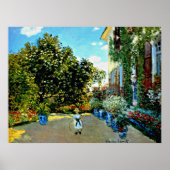 Poster Monet - Maison de l'artiste à Argenteuil (Devant)