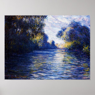 Poster Monet - Matin sur la Seine, 1897