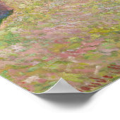 Poster Monet - Meules à midi (Coin)