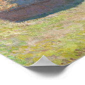 Poster Monet - Meules, fin de l'été (Coin)