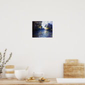 Poster Monet Morning on the Seine Fine Art Imprimer (Cuisine)