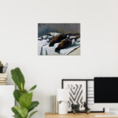 Poster Monet - Nature morte avec faisans et pluviers (Bureau à domicile)