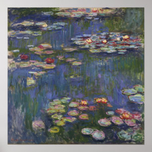 Poster Monet - Nymphéas