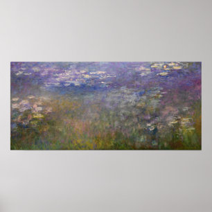 Poster Monet - Nymphéas
