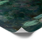 Poster Monet - Nymphéas (Coin)