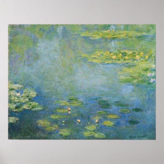 Poster Monet - Nymphéas (Devant)