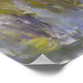 Poster Monet, Nymphes D'Eau (Coin)