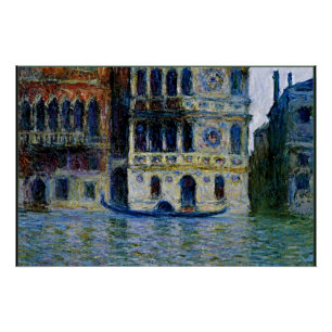 Poster Monet - Palazzo Dario