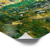 Poster Monet - Paysage, Le Parc Monceau, (Coin)