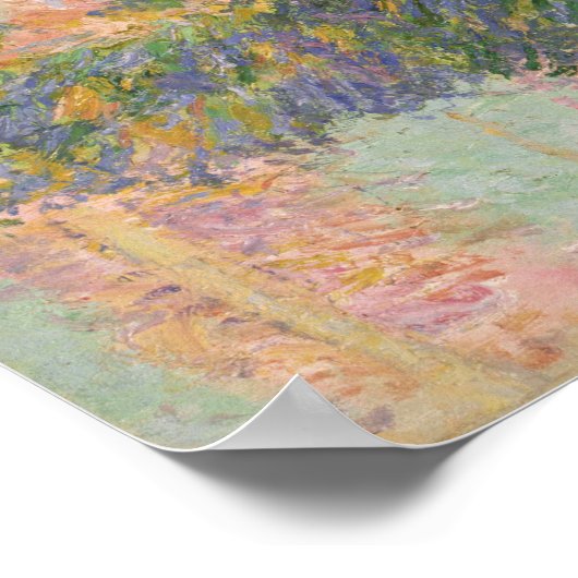 Poster Monet - peupliers (Coin)