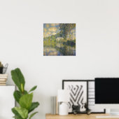 Poster Monet - Peupliers sur l'Epte (Bureau à domicile)
