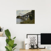 Poster Monet - Pont Ferroviaire À Argenteuil (Bureau à domicile)