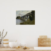 Poster Monet - Pont Ferroviaire À Argenteuil (Cuisine)