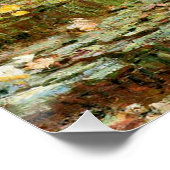 Poster Monet Pont Japonais de Giverny (Coin)