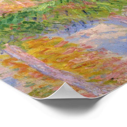 Poster Monet - Poplars Au Soleil (Coin)