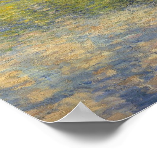 Poster Monet - Poplars Sur L'Epte (Coin)