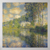 Poster Monet - Poplars Sur L'Epte (Devant)