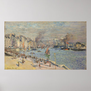 Poster Monet - Port Du Havre