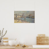 Poster Monet - Port Du Havre (Cuisine)