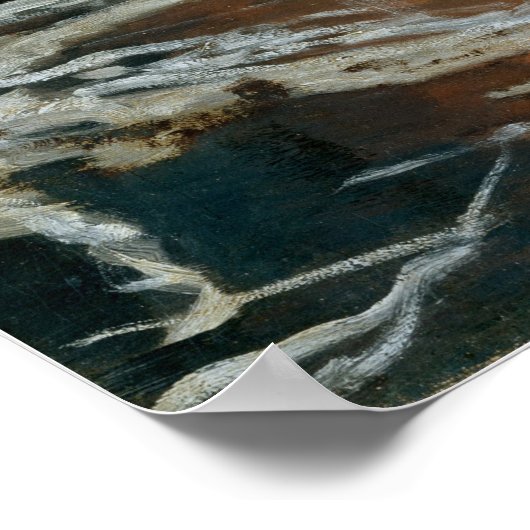 Poster Monet - Pot de Pêches (Coin)