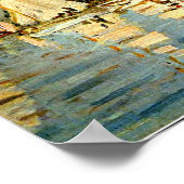 Poster Monet - Regatta à Argenteuil, Impressionnisme (Coin)