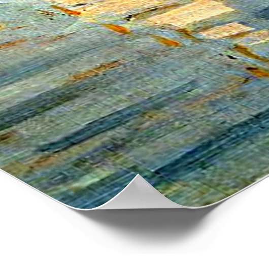 Poster Monet, Regattas à Argenteuil (Coin)