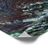 Poster Monet - Roches À Port Coton Le Rocher Du Lion 1886 (Coin)