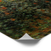 Poster Monet Rose Garden (Coin)