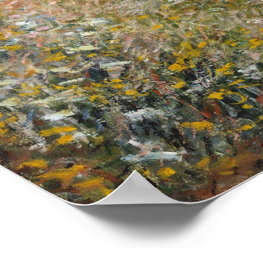 Poster Monet - Route À La Cavee Pourville (Coin)