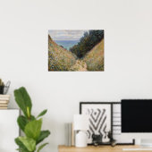 Poster Monet - Route À La Cavee Pourville (Bureau à domicile)