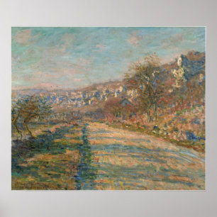 Poster Monet - Route De La Roche Guyon