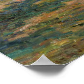 Poster Monet - Route De La Roche Guyon (Coin)