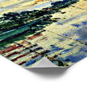 Poster Monet - Sailboat at le Petit Gennevilliers (Coin)