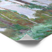 Poster Monet - Série D'Effet Éolien Des Ppeupliers (Coin)