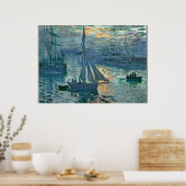 Poster Monet - Sunrise (Marine), art (Cuisine)