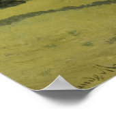 Poster Monet - Train À La Campagne (Coin)