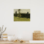 Poster Monet - Train À La Campagne (Cuisine)