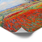 Poster Monet Tulip Fields Wmill (Coin)