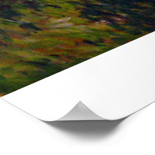 Poster Monet Umbrella par Claude Monet (Coin)