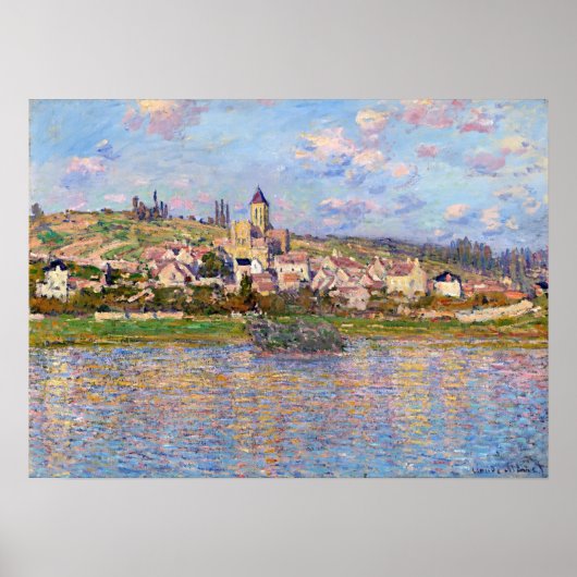 Poster Monet - Vetheuil (Devant)