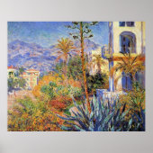 Poster Monet - Villas à Bordighera, (Devant)